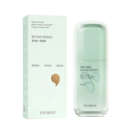VIVIMIYU , КОМФОРТ И УВЛАЖНЕНИЕ Тональный крем для лица Moisturizing Breathable & Radiant Liquid Foundation, 30 гр